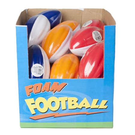 Regent Products 5.3 in. Football Foam, PK48 G16982